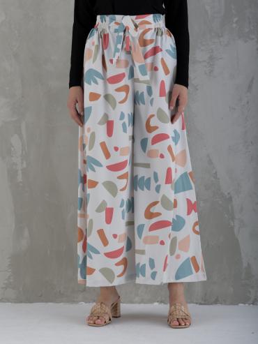 Bulk Flared Palazzos with a TieUp