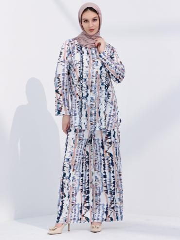 Bulk Aiza Printed Coord Set