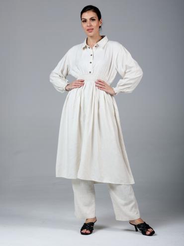 Bulk Linen Tunic Coord Set