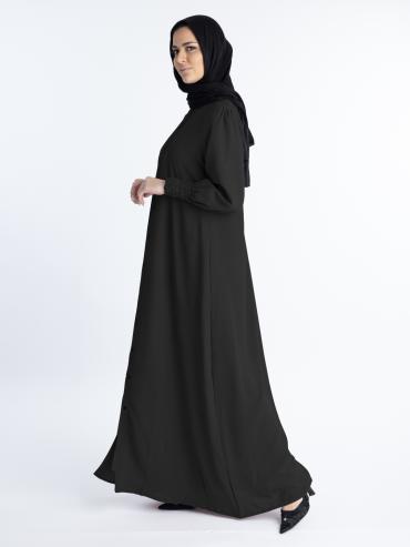 Bulk Magnificent Nayla Abaya in Black