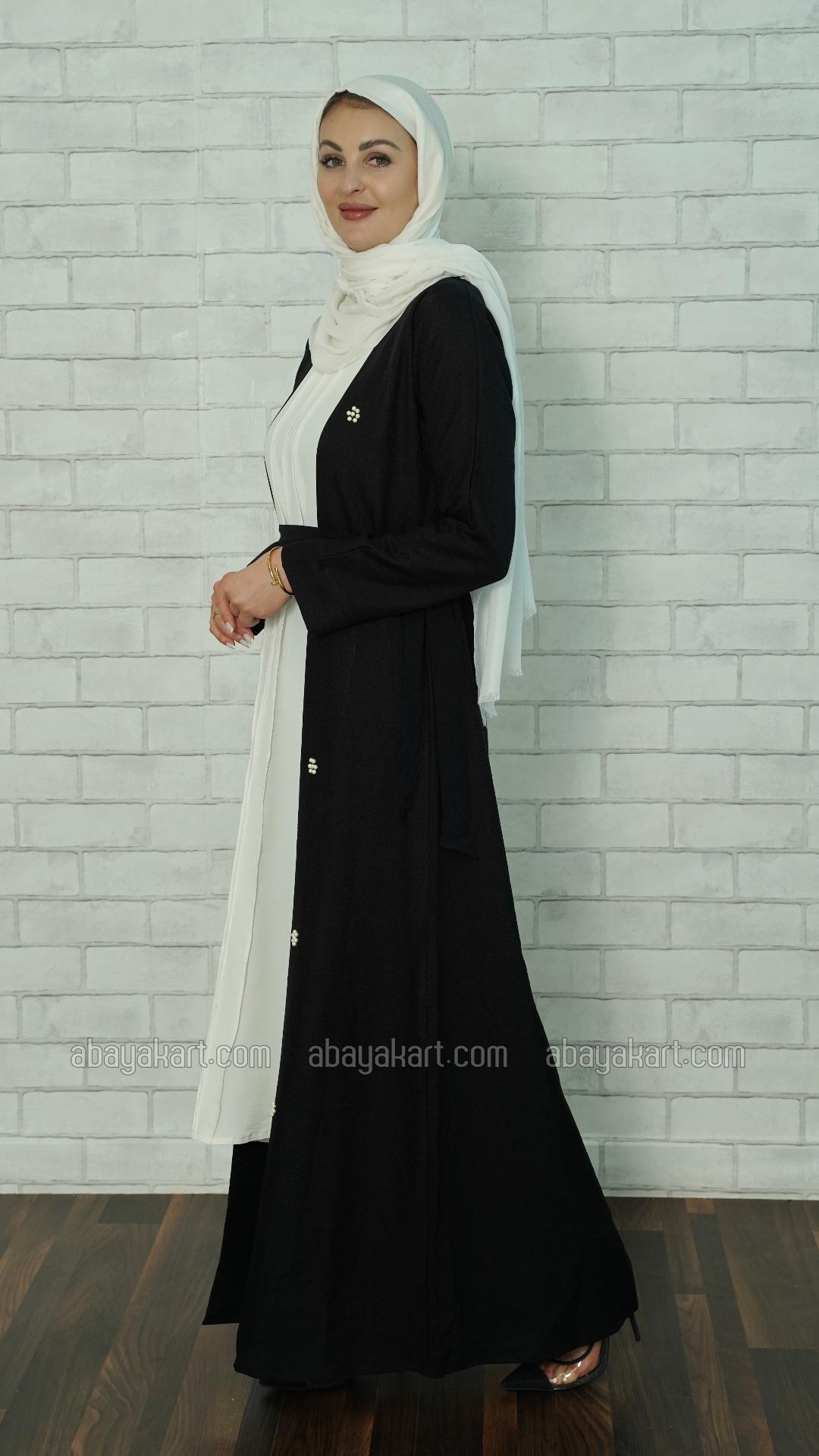 Bulk Elegant CEY Modest Dress with a Shrug Pearls on the Front and a Belt