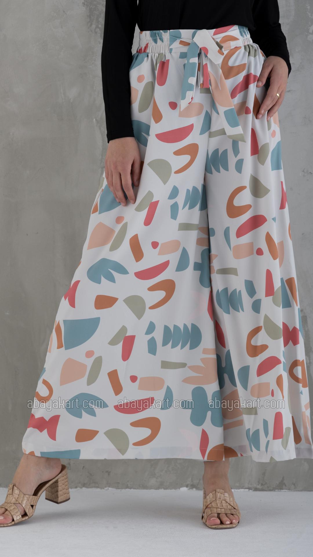 Bulk Flared Palazzos with a TieUp