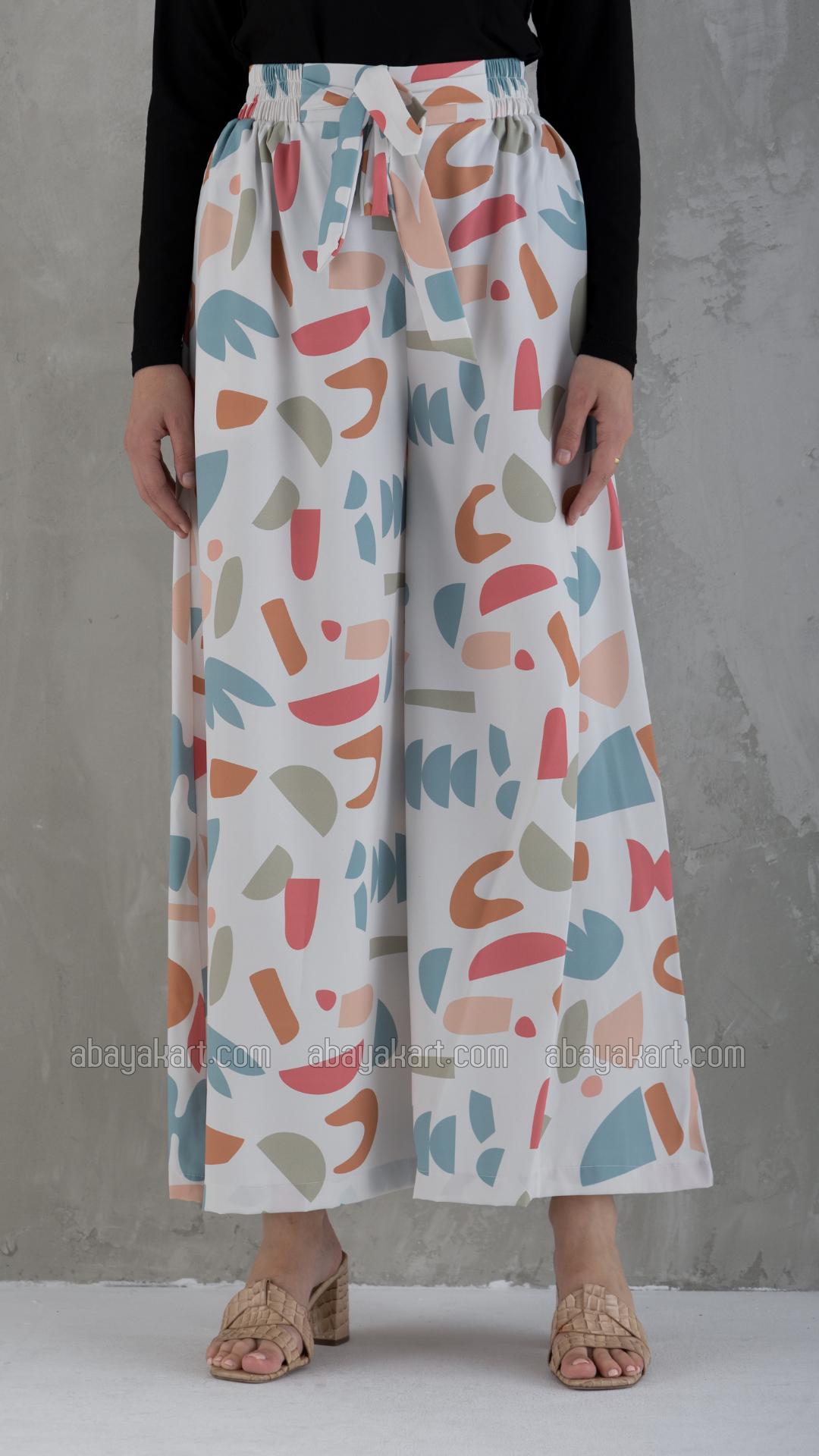 Bulk Flared Palazzos with a TieUp