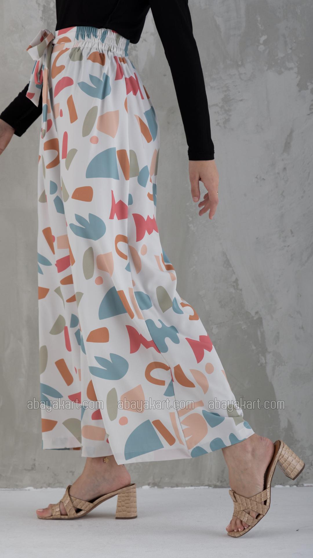 Bulk Flared Palazzos with a TieUp
