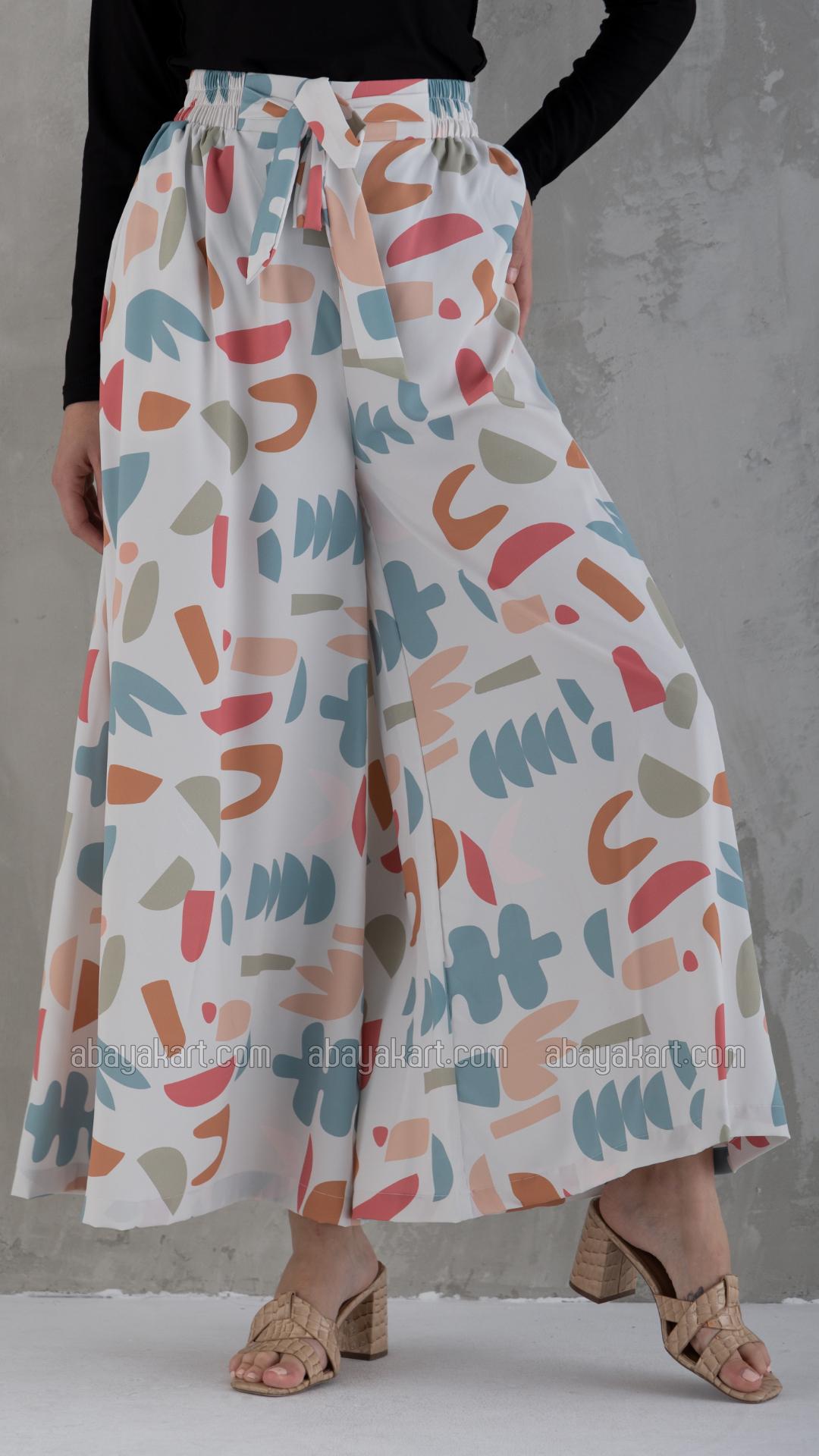 Bulk Flared Palazzos with a TieUp