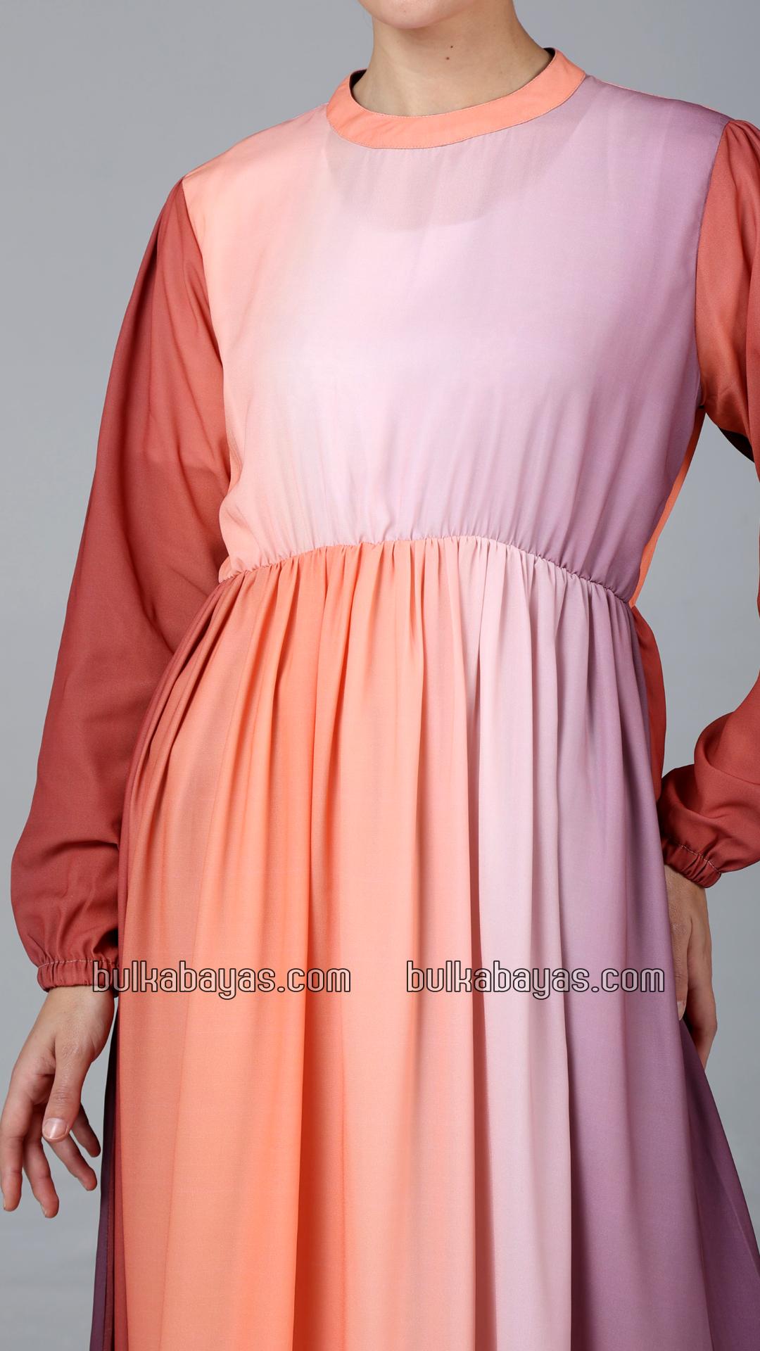Bulk Ombre Flared Gown