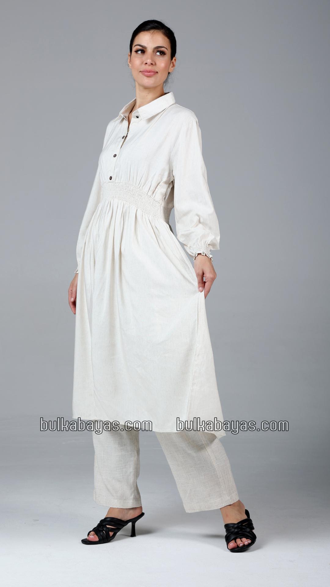 Bulk Linen Tunic Coord Set