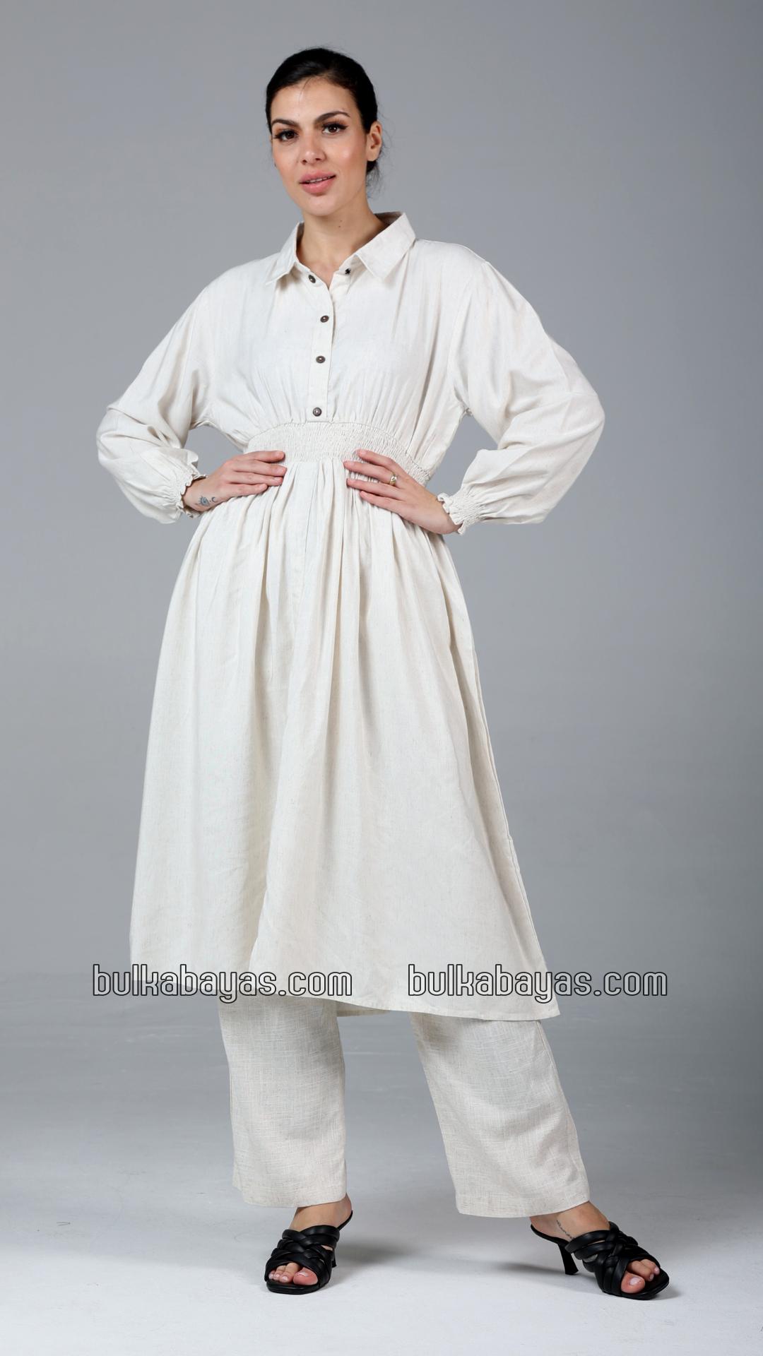 Bulk Linen Tunic Coord Set