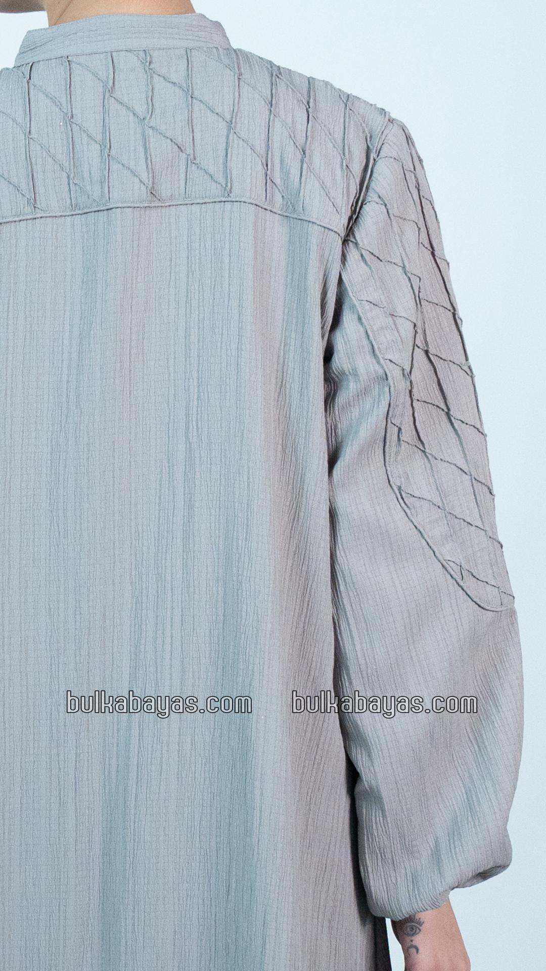 Bulk Glorious Abaya with Designed Stitching and Show Buttons